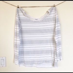 SPLENDID cotton long sleeve Top